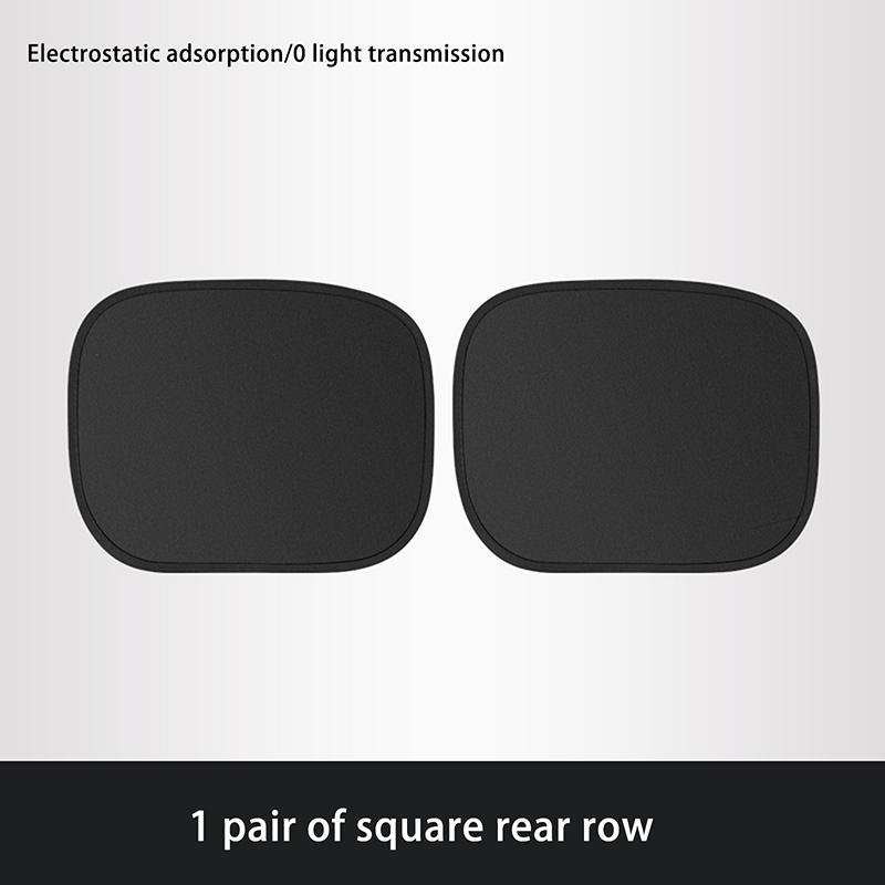 4-слойный солнцезащитный козырек для бокового окна автомобиля, сверхлегкие электростатические шторы, защита от солнца для ребенка, 99,9% УФ-блокер