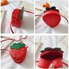 Infant Baby Kids Girls Bags Waist Bags Shoulder Bags Leather Cute Strawberry