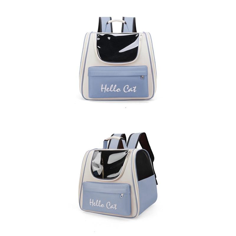 Сумка для прогулок Наплечная сумка для прогулок Сумка для питомца Портативная Портативная Дышащая Сумка для кошки Рюкзак для питомца большой вместимости