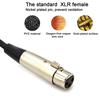 Кабель USB Male to XLR Female Адаптер для микрофона Кабель для подключения микрофона Студийный аудиокабель для подключения