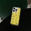 Чехол для телефона Wildflower 3D с принтом леопарда в горошек Для iPhone 16 15 14 Plus 12 13 14 15pro 17pro WF Милый клетчатый чехол с мультяшной едой