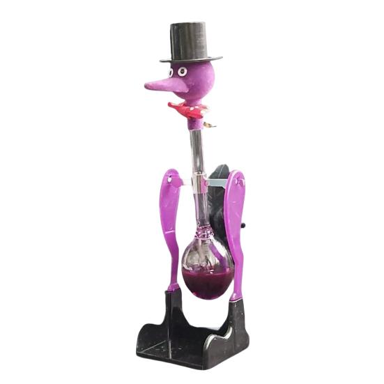 Орнамент «Пьющая птица» со стеклянной трубкой Детская физика Наука Обучение Качающаяся пьющая птица Декорация STEM Образовательная игрушка