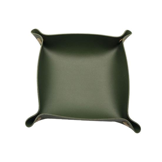 Многофункциональный складной лоток для хранения, однотонная подставка под кофейные чашки, декоративный органайзер для хранения ювелирных изделий