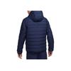 Nike Therma-Fit Legacy Водонепроницаемая двусторонняя теплая хлопковая куртка с капюшоном Мужская верхняя одежда Красный Синий DH2784-687