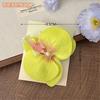 Butterfly Orchid Flower Hair Clip Pearl Girl Hair Clip Cute Orchid Flower Hairpin  Summer