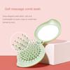 Ручная кладь, косметическая зеркальная расческа, складная двойная портативная мини-подушка для девочек, массажная расческа в форме сердца