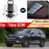 Для Volvo XC90 CX 90 MK2 2016~2024 Автомобильные солнцезащитные козырьки на лобовое стекло, боковые дефлекторы окон, полный комплект автоаксессуаров с защитой от УФ