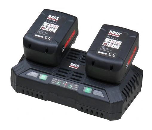 Battery Charger For 24V Tools, Li-Ion, 2 X 24V