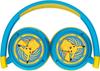 Casque sans fil Pokemon Pikachu - OTL - Réglable avec microphone - Batterie rechargeable - Bluetooth 5.0
