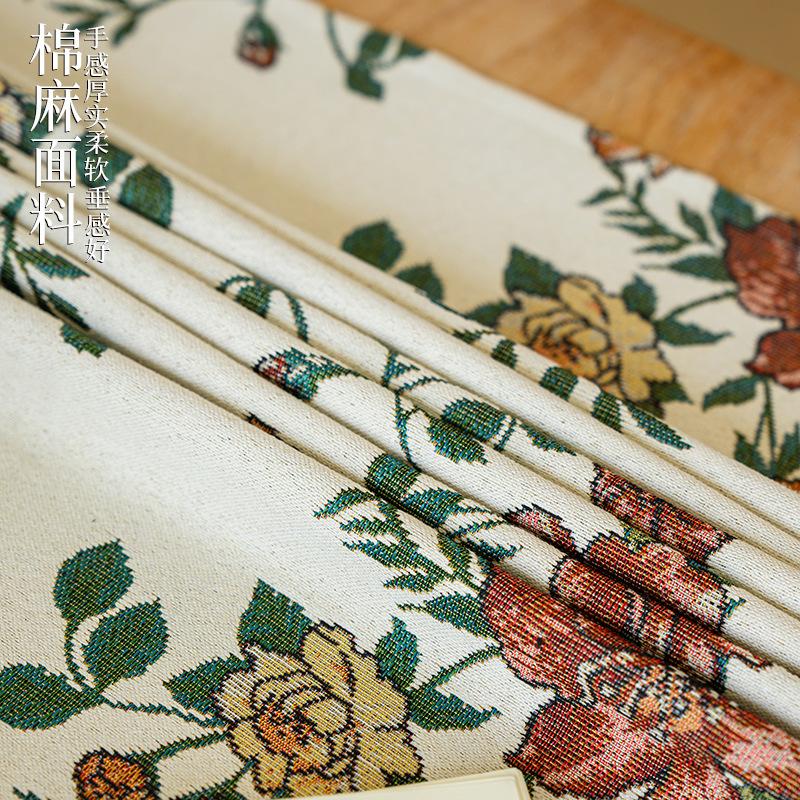 Французская вышитая скатерть Ретро Пасторальная Круглый стол Квадратный стол Прямоугольная Накидка на обеденный стол Скатерть из премиальной ткани