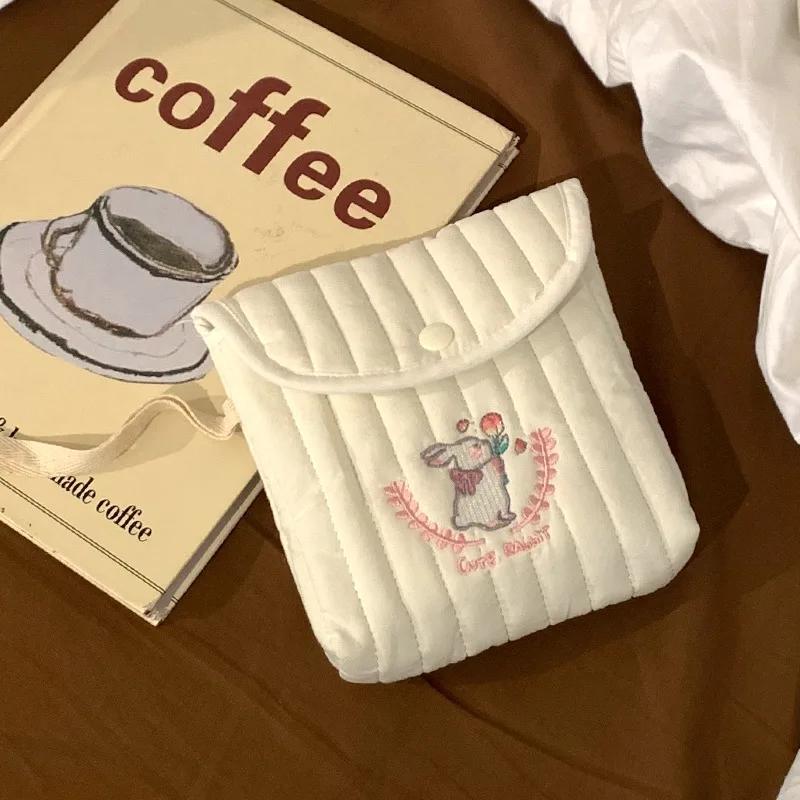 Mini Kawaii Square Sanitary Napkin Bag Portable Ladies Sanitary Napkin Storage Bag Small Object Storage Bag