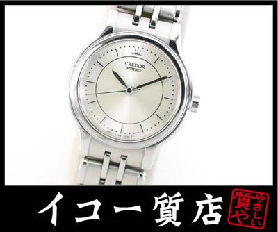 Iko Pawn SEIKO Credor Excellent Silver RY7362 Модель из магазина, Состояние, GSBA005, Женские часы, Циферблат, Кварцевые