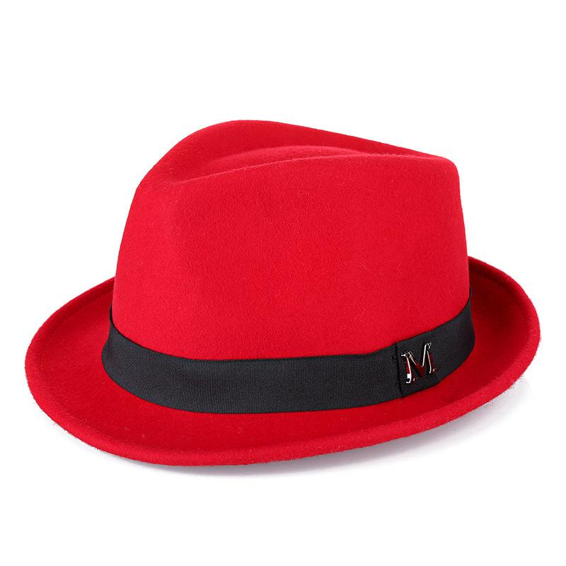 Pure Wool Men'S Hats, Green Middle-Aged And Elderly Top Hats, Warm Outdoor British Jazz Hats In Autumn And Winter, Directly Approved By Manufacturers