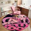 Betty Boop Print Round Rug, Washable Floor Carpet, For Entryway Dorm Laundry Room Office Study, Home Decor Birthday Christmas Gift