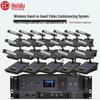 Huido BS-8900 Профессиональная беспроводная настольная система конференц-микрофонов (Китайская версия)