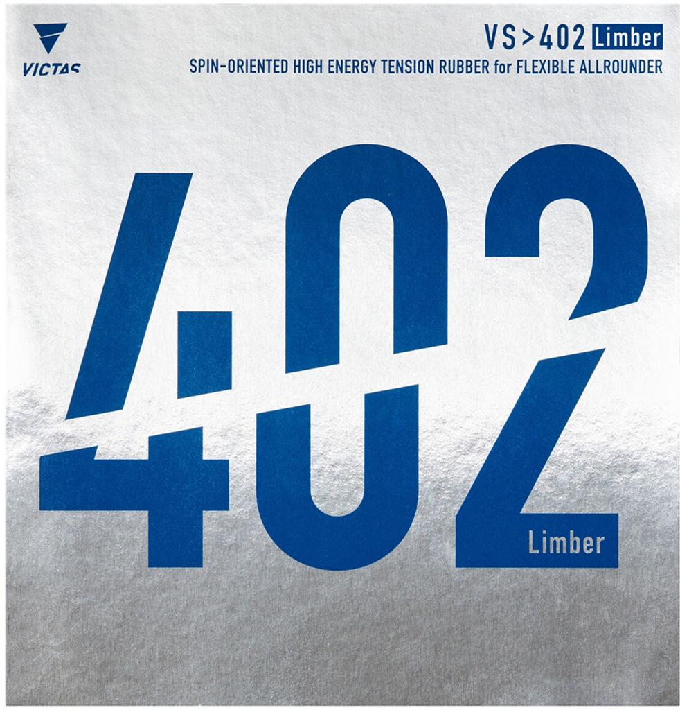 Victas Настольный теннис Накладка мягкая VS402 Limber 020391 Красная Максимальный размер