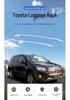 Toyota RAV4 (2009-2013) Алюминиевый сплав Багажник на крышу