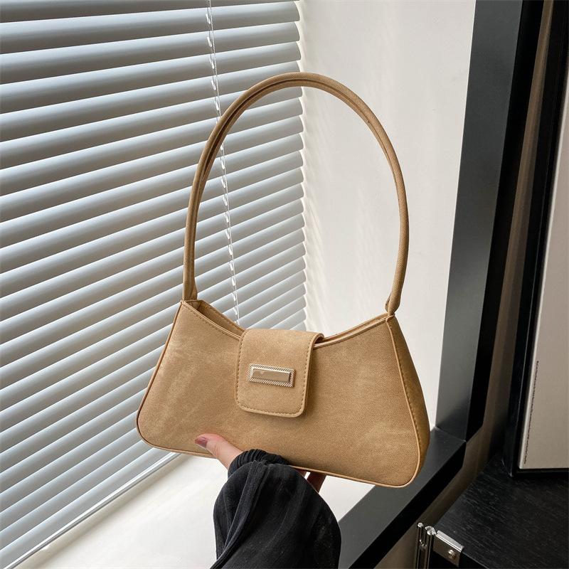 Fashionable and Versatile Women's Bag High Value Underarm Bag Korean High End Fashionable Casual Shoulder Bag