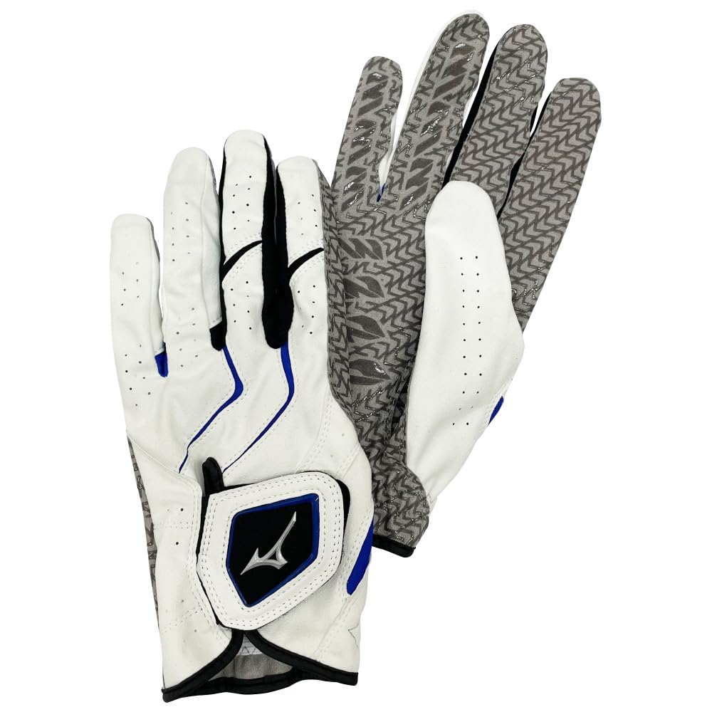 MIZUNO Park Golf Gloves LG C3JGPC01 M W-GRIP White/Blue