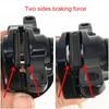 ZOOM Bicycle Disc Brake Aluminum Alloy F160 R160 Mountain Road MTB Bike Mechanical Caliper Disc Brakes Cycling Double Brake