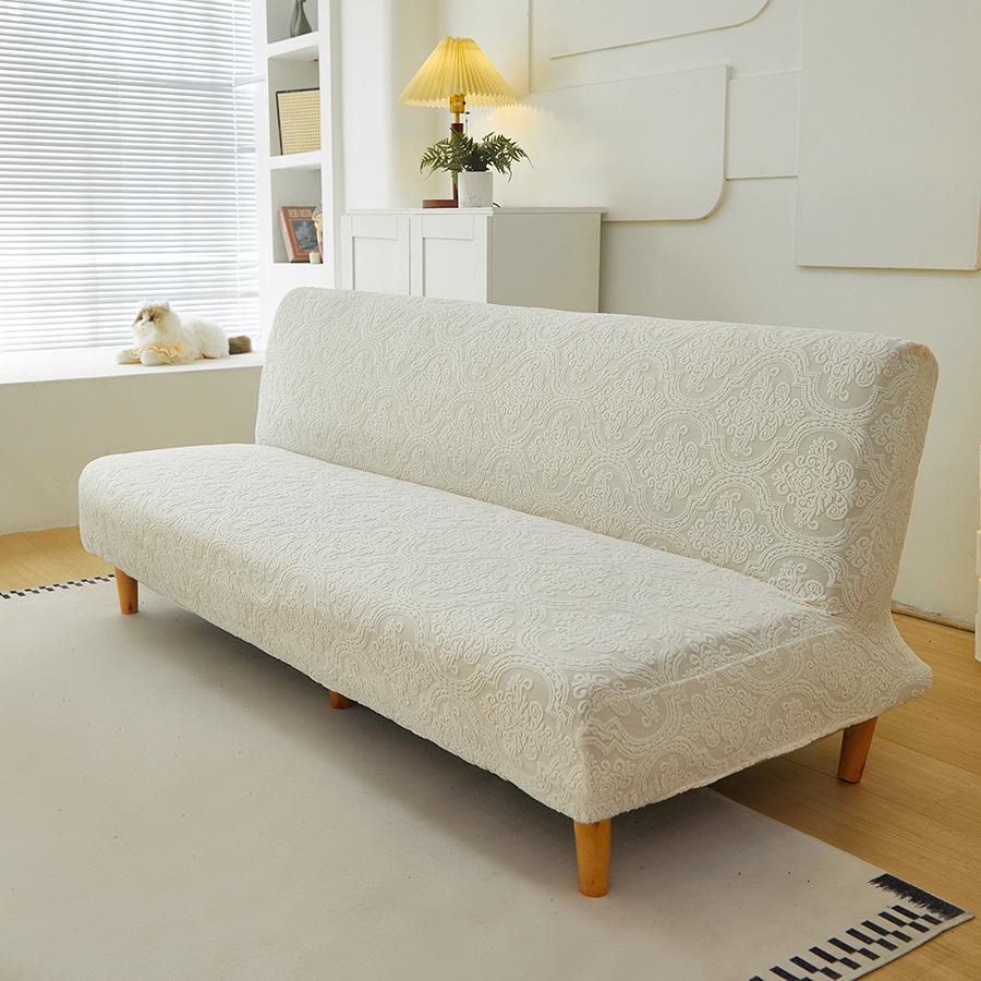 High Quality Pattern Splashproof Jacquard Sofa Bed Cover Stretch Futon Slipcover For Living Room New Style Home Decoration