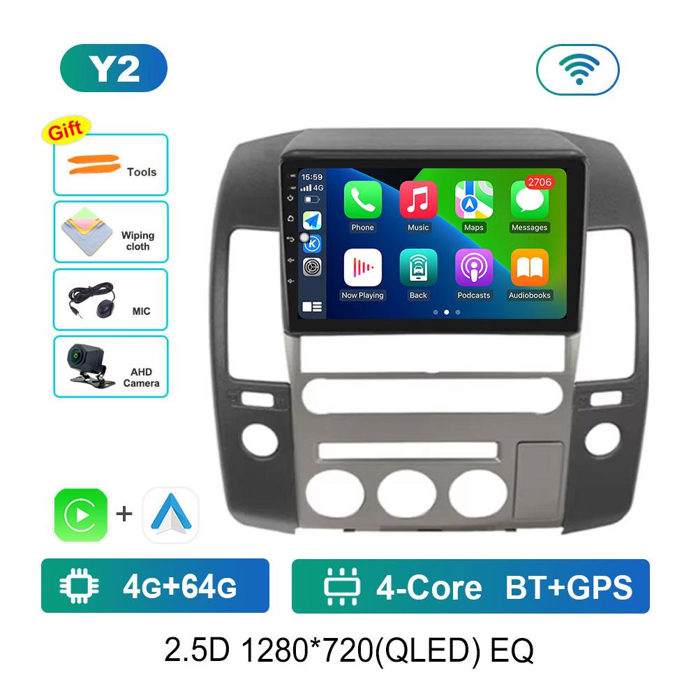 DSP Стерео Навигация GPS Операционная система Android для Nissan Pathfinfer Nacara 2004 - 2014 BT Автомагнитола Мультимедийный плеер WiFi Сенсорный экран