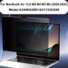 Съемный магнитный экран конфиденциальности для MacBook Air 13,6/15 дюймов 2022-2026 (M5 M4 M3 M2), Матовая защитная пленка для конфиденциальности для Pro 14/16 дюймов