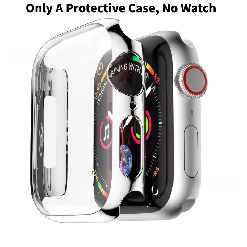 Защитный чехол для Apple Watch, жесткий чехол с гальваническим покрытием PC для моделей 38 мм и 42 мм