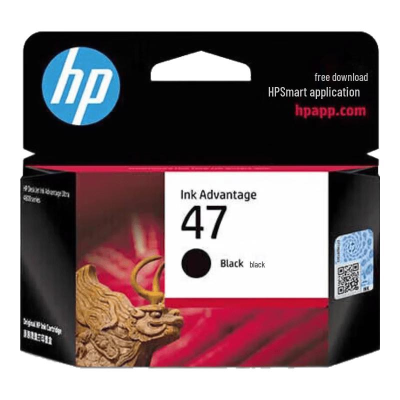 HP 47 Original Black High-Yield Ink Cartridge Twin Pack