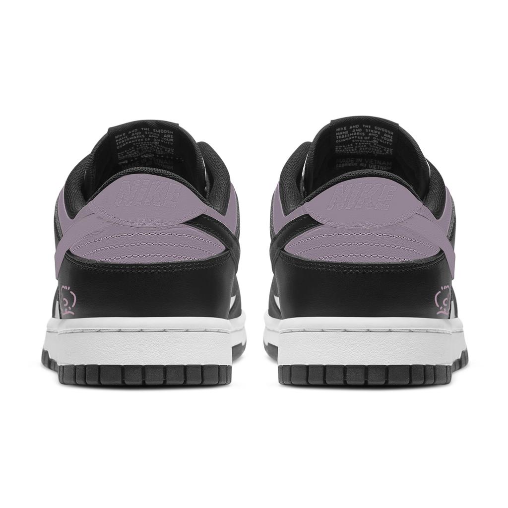 Nike Dunk Love Declaration Abrasion Resistant Low top Skateboard Shoes Unisex Black CW1590-100(Team529-)