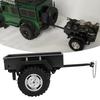 Aluminum Alloy Trailer Car Highly Simulation RC Car Vehicle Model Children ToyBlack