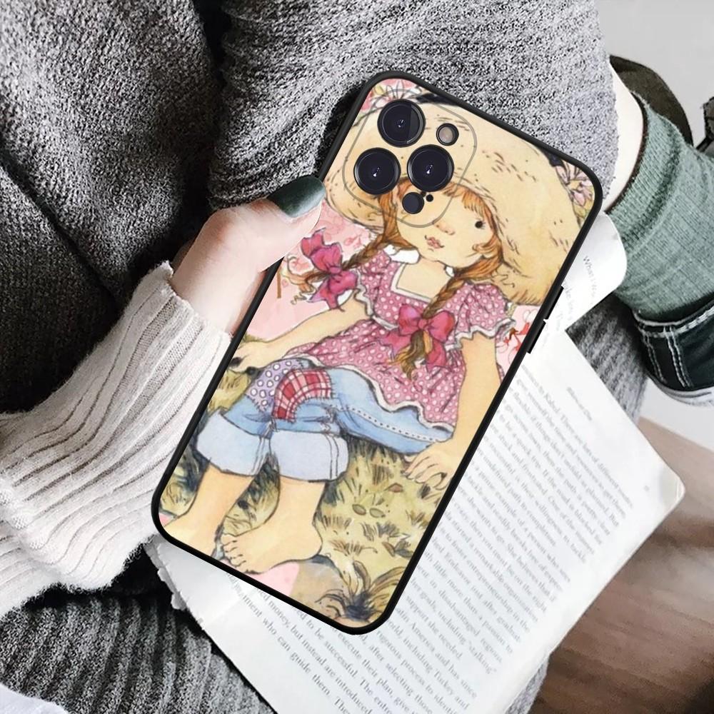 Sarah Kay Girls Phone Case For IPhone 16 15 8 7 6 6S Plus X SE XR XS 14 11 12 13 Mini Pro Max Mobile Case