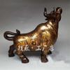 Печать Старинный Зодиак Латунный Бык Декор Гостиной Офиса
