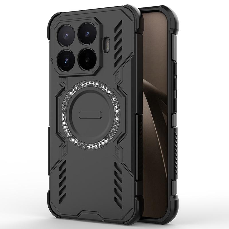Применимо к чехлу для мобильного телефона Xiaomi 11TPRO 'бабочка' с броней и магнитом 11TPRO противоударный с теплоотводом note11proplus