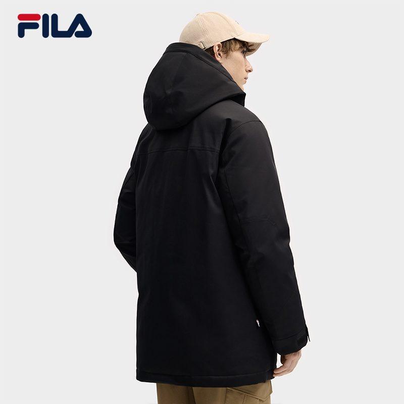 Fila ORIGINALE Пуховик Мужской Иссиня-черный F11M549902FBK