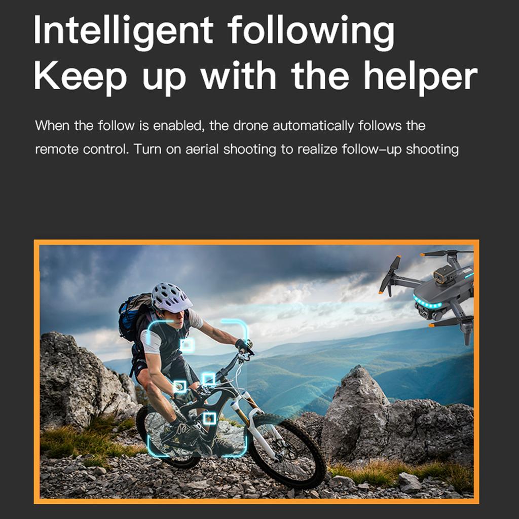 Дрон с дистанционным управлением и камерой 720P, двойная камера, предотвращение препятствий, оптический поток, дрон, Wi-Fi, FPV