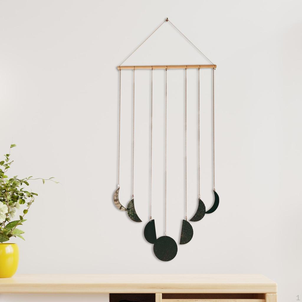 Настенное искусство с фазами Луны для декора дома и офиса