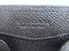Authentic BVLGARI Black Leather Logo Clip Coin Purse #a895  Refurbished