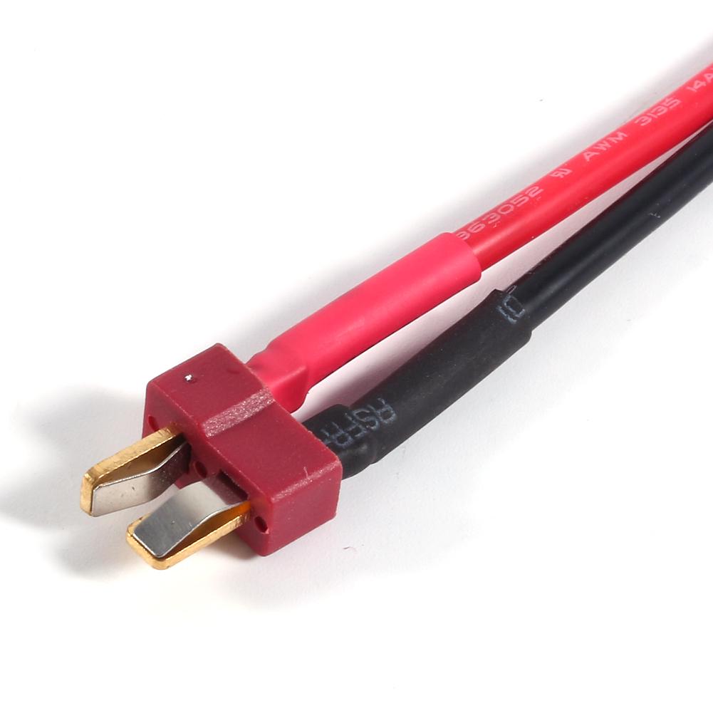 Разъем типа T-образной формы Deans 14AWG, мягкий силиконовый провод