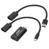 Высококачественная карта захвата HDMI на USB для мониторинга на ноутбуке и игровых прямых трансляций с совместимостью с Switch/PS4