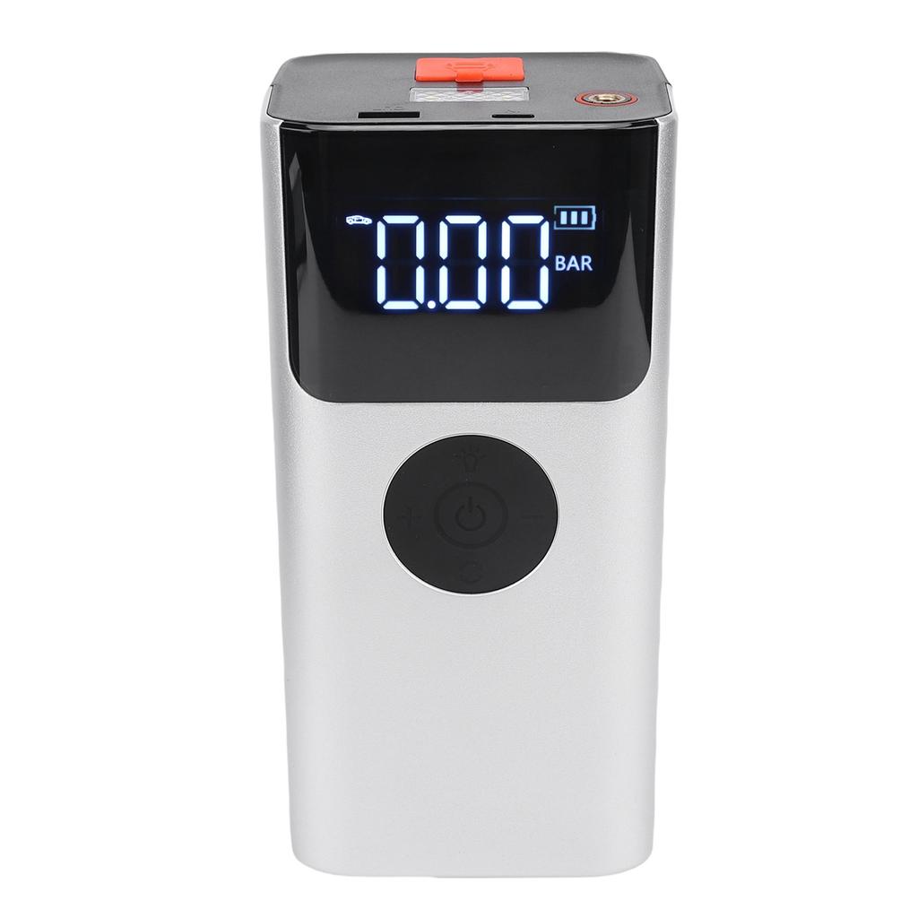 Пусковое устройство 150PSI 80W Пусковое устройство автомобильного аккумулятора Аккумуляторная батарея Накачка шин Портативный воздушный компрессор для грузовиков