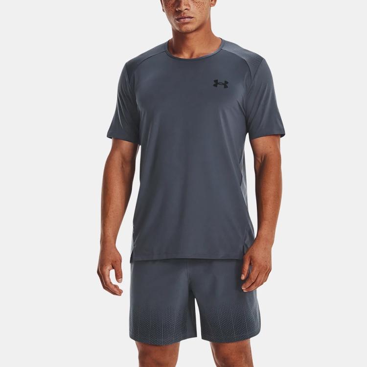 Under Armour T Shirt Men's Downpour Gray 1376785-044