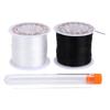 0.8mm 50m Bracelet Elastic Cord DIY Beading Thread with Needle for Jewelry Necklace Crafts Making