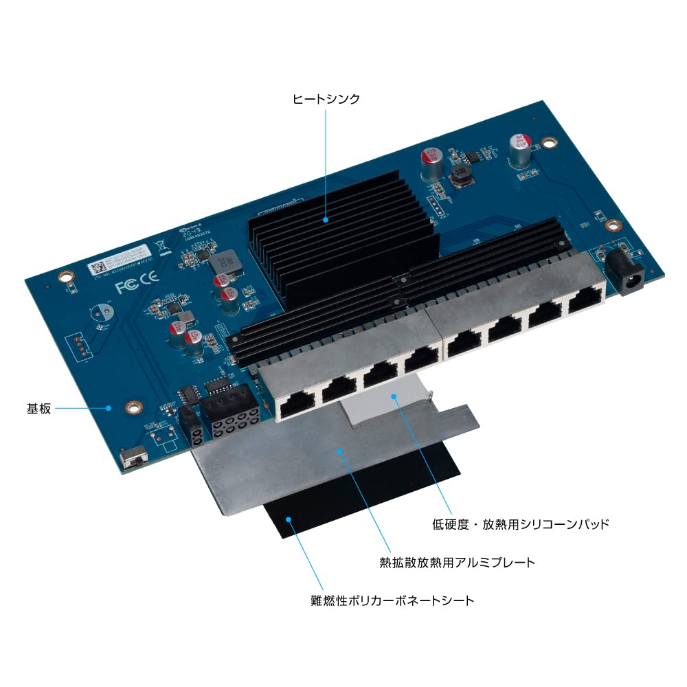 Коммутационный концентратор Planex 8-портовый 2.5GBASE-T FX2G-08EM