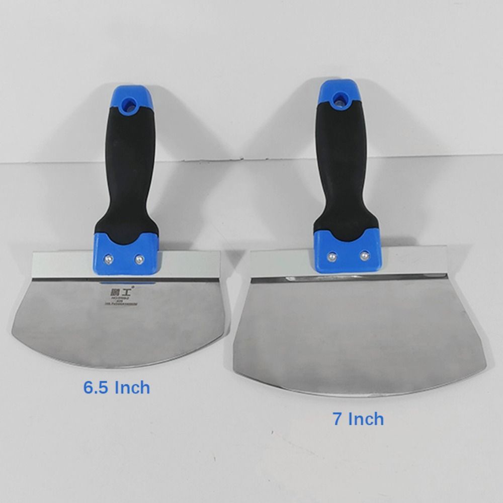 Stainless Steel Paint Scraper 6.5/7 Inch Multi-Purpose Scraper Putty Knife Wallpaper Removal