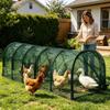 Collapsibles Mesh Tunnel UV Protection Bird & Insect Barrier for Backyard Farms & Greenhouses Tunnel for Chicken Ducks Geese