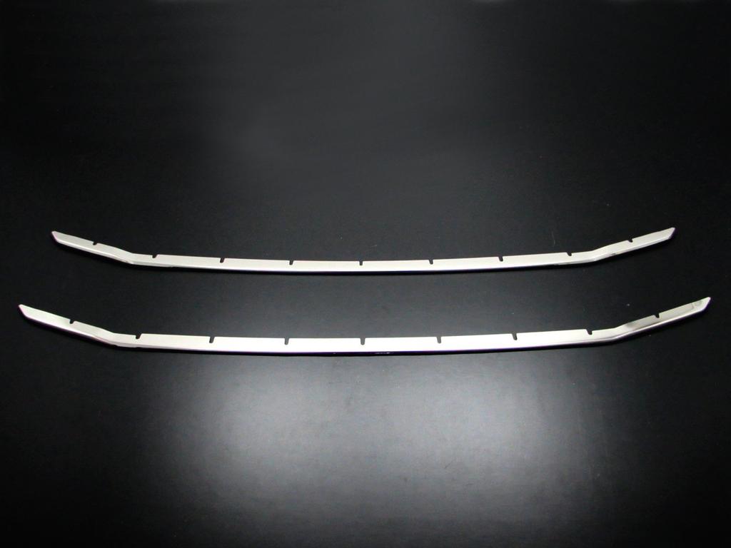 BRIGHTZ Finish Stainless Steel Plated Front Bumper Mould for Vellfire Models 21574 Ultra-Mirror (2-Piece, S-Type) (Late 20-25) [FBUM-MOL-010] ANH20W,