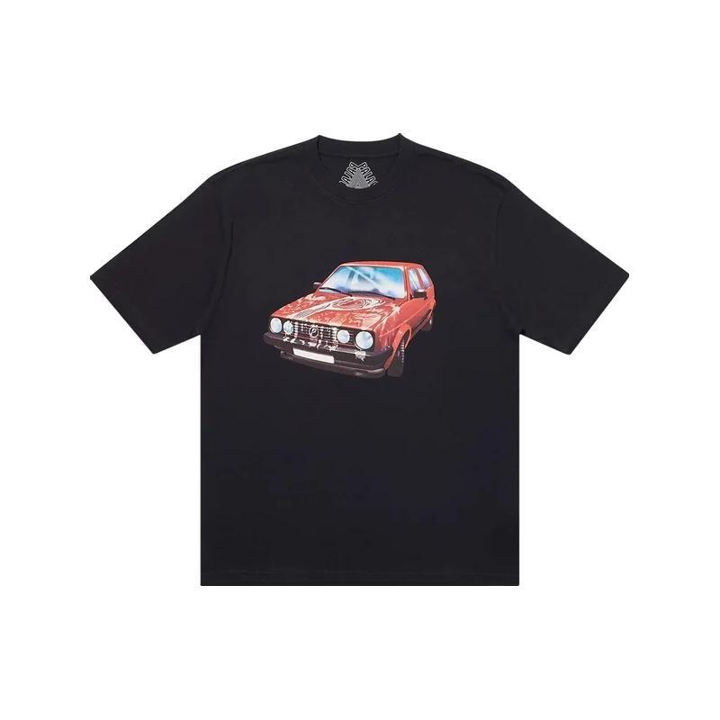Palace Футболка GT Aiight Черная Мужская Топы P18TS074