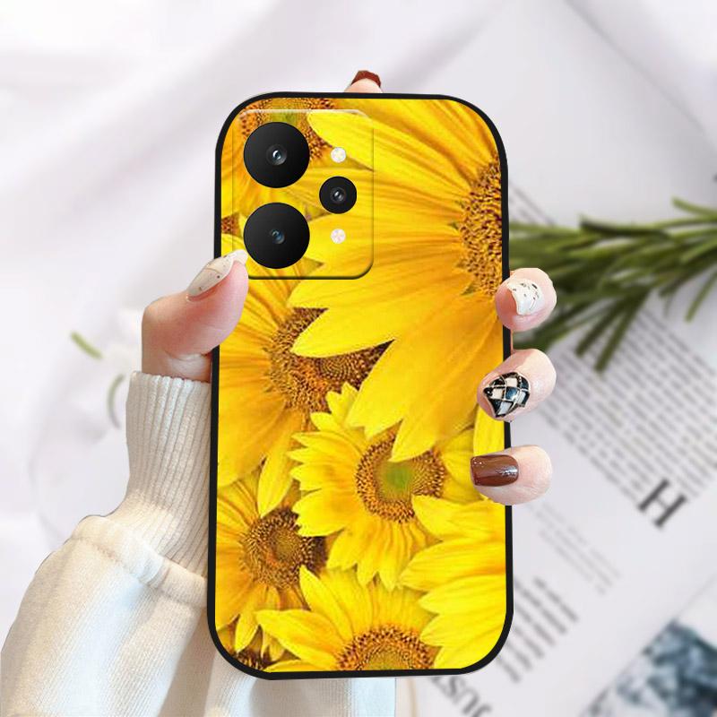 Чехол для Realme 15 15Pro 5G Стильный чехол с принтом на задней панели Для Realme15 15 Pro Мягкий ТПУ Силиконовый Funda Capa RMX5101 RMX5106 Бампер