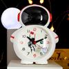 Astronaut Alarm Clock Student Learns Fashion Creative Children Cartoon Voice Luminous Lazy Bug Wake Up Loud Bedroom Clock